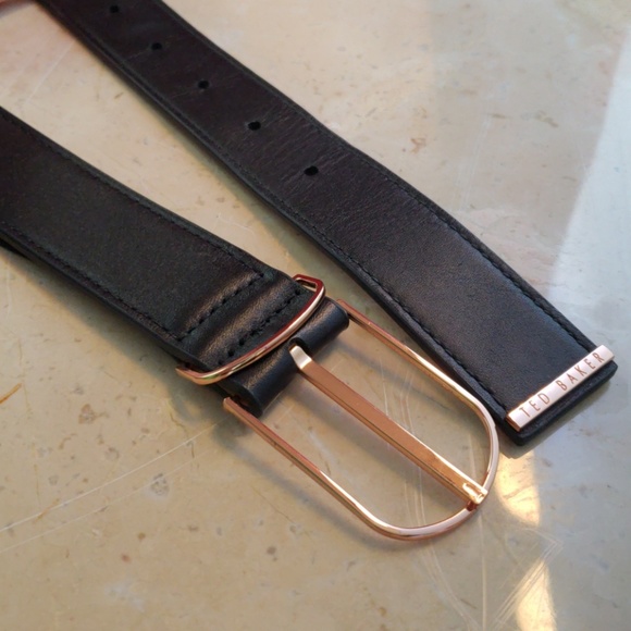 black belt gold buckle ladies